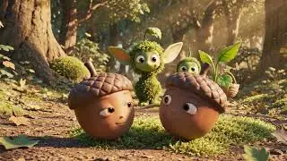 Little Forest Spirits – Episode 4 | The Windy Day 🍃🌬️ | Calm Kids Animation