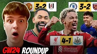 Manchester United win it late, Spurs come from behind and Liverpool win 4-1 | Premier League Review!