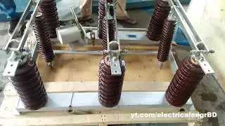 33KV 1250A Isolator HV Disconnector Switch By Electrical Engr BD 2017