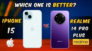 ₹25,000 vs ₹70,000 📱 iPhone 15 vs Realme 14 Pro Plus