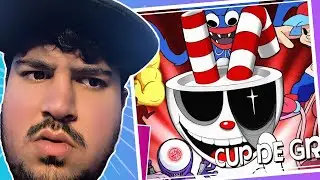 Песня из DLC Cuphead! | DAGAMES & COSMICKEYFRAMEPRODUCTIONS - Реакция на AMV Cup de Grace