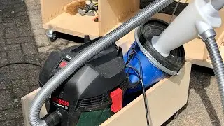 Dust Collection Cart - Shop Vac And Separator Storage