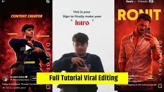 Instagram Viral Character Intro Video Editing Tutorial | Step-by-Step Guide