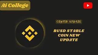 BUSD stable coin new update|Binance coin crash red alert🚨