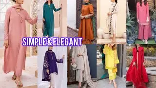 New 2022 simple & elegant Eid special dresses design ideas || latest dresses design ideas ||