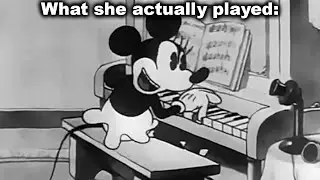 Pianos are Never Animated Correctly... (Minnie Mouse Gorilla Mystery)