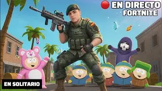 ¡Me enfrento a TODO el lobby yo solo! 🧨 #FORTNITE X South Park ( 🔴EN DIRECTO)