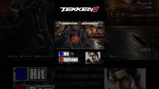 TEKKEN8 World#15 DRAGUNOV(LUA | Luigi Ryu) Whiff Punish Combo vs DEVILJIN #tekken7 #tekken #gaming