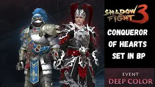 Shadow Fight 3 Deep Color Event Heavenly Law Gameplay | New Battlepass Conqueror Of Hearts Set |