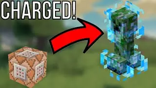 How to Summon a Charged Creeper in Minecraft Bedrock
