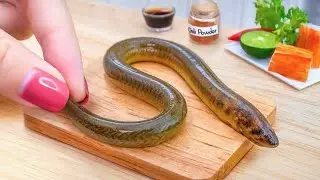 Catch and cook Eel | Miniature Fish curry | Yummy | 