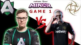 Alliance vs NiP Game 1 Highlights /Upper Bracket /Bo3/ Starladder ImbaTV Dota Minor 2019 Season 2