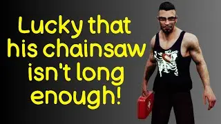 Lucky His Chainsaw Isn't Long Enough (Canibal/Bubba) | Survivor Gameplay | Dead by Daylight #0108