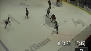 But de David Poulin en prolongation contre Thetford 14 d&eacute;cembre 2018