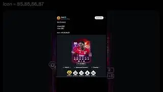 Max 88 Icon Pack SBC und David Trailblazers SBC um 20 Uhr - EA FC 25 Ultimate Team