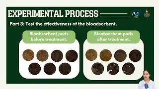 Study of the effectiveness of bioadsorbent To absorb wastewater from rubber factories