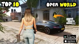 Top 10 Crazy GTA 5 Games For Android 2023 | Best Games Like GTA 5 ( With Download Links)