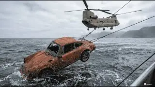 We Found a Rusted Porsche Lost Beneath the Waves — Full Recovery & Restoration Process