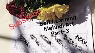 Self Learning Mehndi Art Part - 3