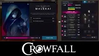 Crowfall Livestream: Crafting Stations, Stat Sheets, Crafting Changes, Input Buffering
