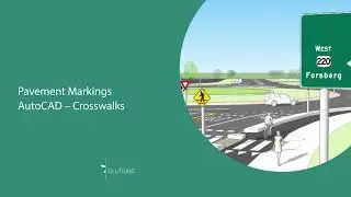 GuideSIGN Sigma & Plus - Crosswalk Pavement Markings for AutoCAD