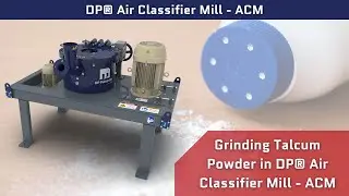 Grinding Talcum Powder in DP&reg; Air Classifier Mill - ACM II Pulverise & Classification