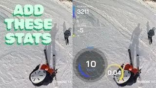 Как добавить данные статистики GPS в видео Insta360