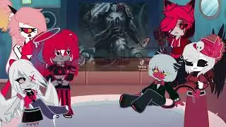 Hazbin Hotel Angels react to warhammer 40k | Lucifer | Gacha life 2