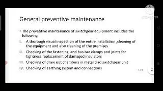 EE-209//UNIT-11//Maintenance and  troubleshooting of  sf6 circuit breaker