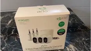 Arlo 3 wire free HD security cameras kit review