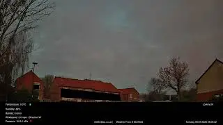 Time-Lapse 06 January 2026  - Sheffield UK