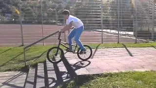 BMX vs Treppe - Versuch 2 - FAIL! :D