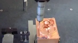 Scanning mit Messtaster Sp25 von Renishaw auf einer Messmaschine SIGMA von THOME Pr&auml;zision