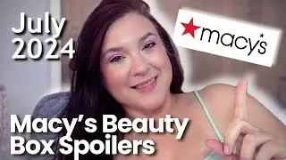 Спойлеры набора красоты Macy's за июль 2024 года! Предварительные кадры с операции после операции 😂✌️