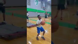 Youth Basketball VertiMax Training working on the Jump Stop. #basketball #defensive #NBA #Dribble 🏀