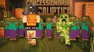Explorando O Mundo - Minecraft Cursed Walking Concession&aacute;ria Apocal&iacute;ptica #1