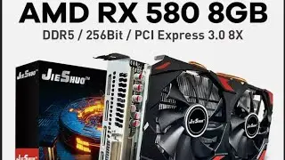 Китайский Radeon RX580 на сборке LGA775, GTA V, Far Cry 5.