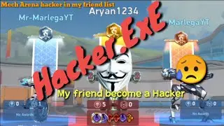 What the Hack.ExE | mech arena | Hacker in my friend list