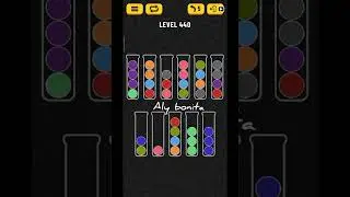 ball sort puzzle level 440