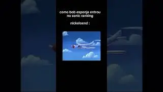 como o bob esponja entrou no sonic ranking Cross world #bobesponjacal&ccedil;aquadrada #sonic