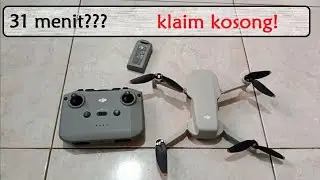 Review DJI Mini 4k: flight time test indonesia. Tes terbang dji mini 4k seberapa lama ya?