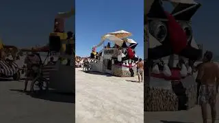 Mutant Vehicle Lineup Burning Man 2023 Begins. #travel Black Rock City