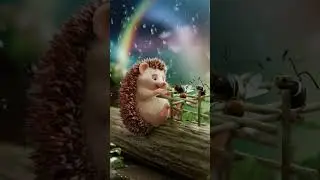 🦔 Brave Hedgehog Saves His Friends in the Rain 🌧️  Kindness & Friendship Story #kidsanimation
