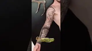 Epic tattoo! Viking style and runes #viking #tattooartist #tattoos #inked #tattooart #rune