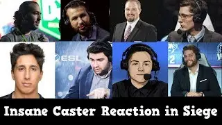Insane Casters Reactions in Rainbow Six Siege