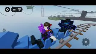 Roblox: cart ride around nothing with romaxterbot1227 luis20120813