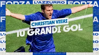 10 grandi gol di Christian Vieri in Nazionale