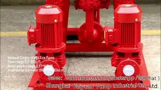 FIRE BOOSTER PUMP SET WITH PRESSURE TANK #firepump