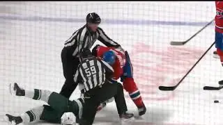 Nate Thompson vs Luke Kunin