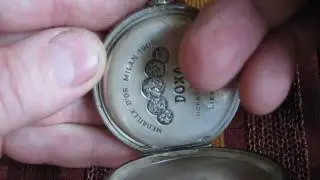 Часы DOXA, всадник, Швейцария, 1906-1910-е г.г. / antikvaris.ru